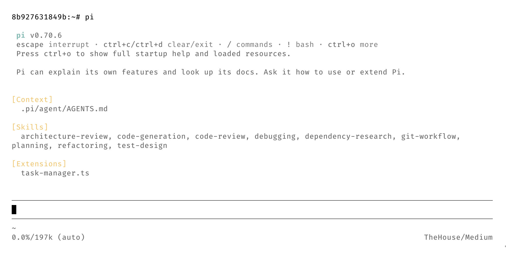 Pi Coding Agent